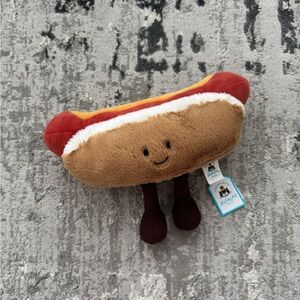 NWT Jellycat Amuseables Hot Dog